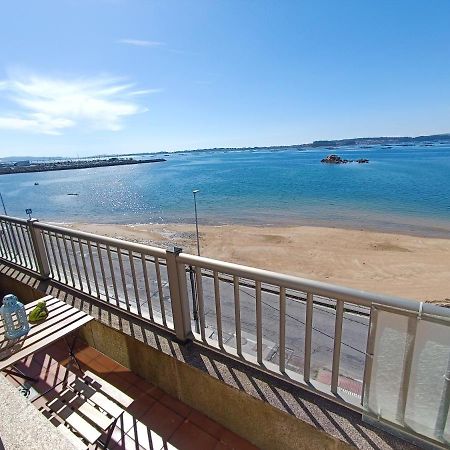 דירות וילאנואבה דה ארוסה Mirador Mar De Castelao, 1ª Linea De Playa Urbana מראה חיצוני תמונה