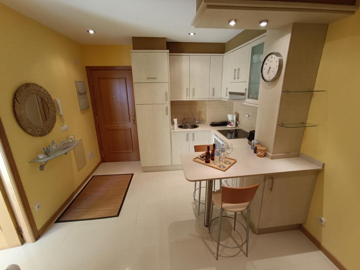 דירות וילאנואבה דה ארוסה Mirador Mar De Castelao, 1ª Linea De Playa Urbana מראה חיצוני תמונה
