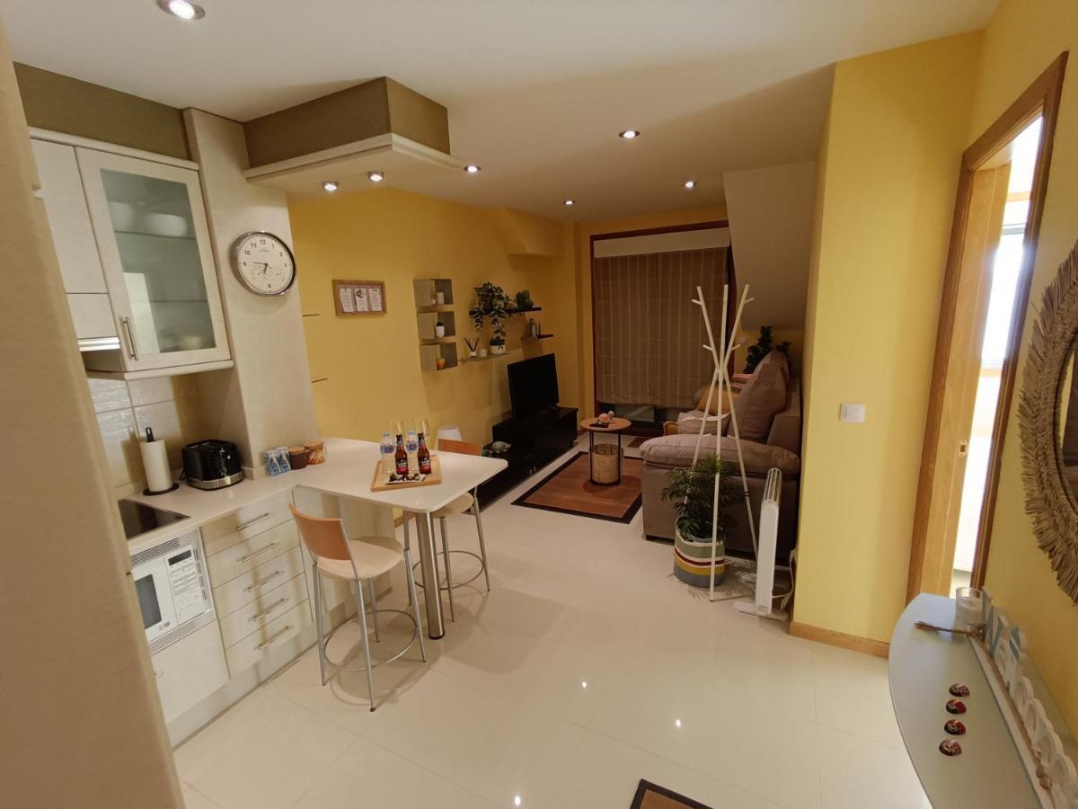 דירות וילאנואבה דה ארוסה Mirador Mar De Castelao, 1ª Linea De Playa Urbana מראה חיצוני תמונה