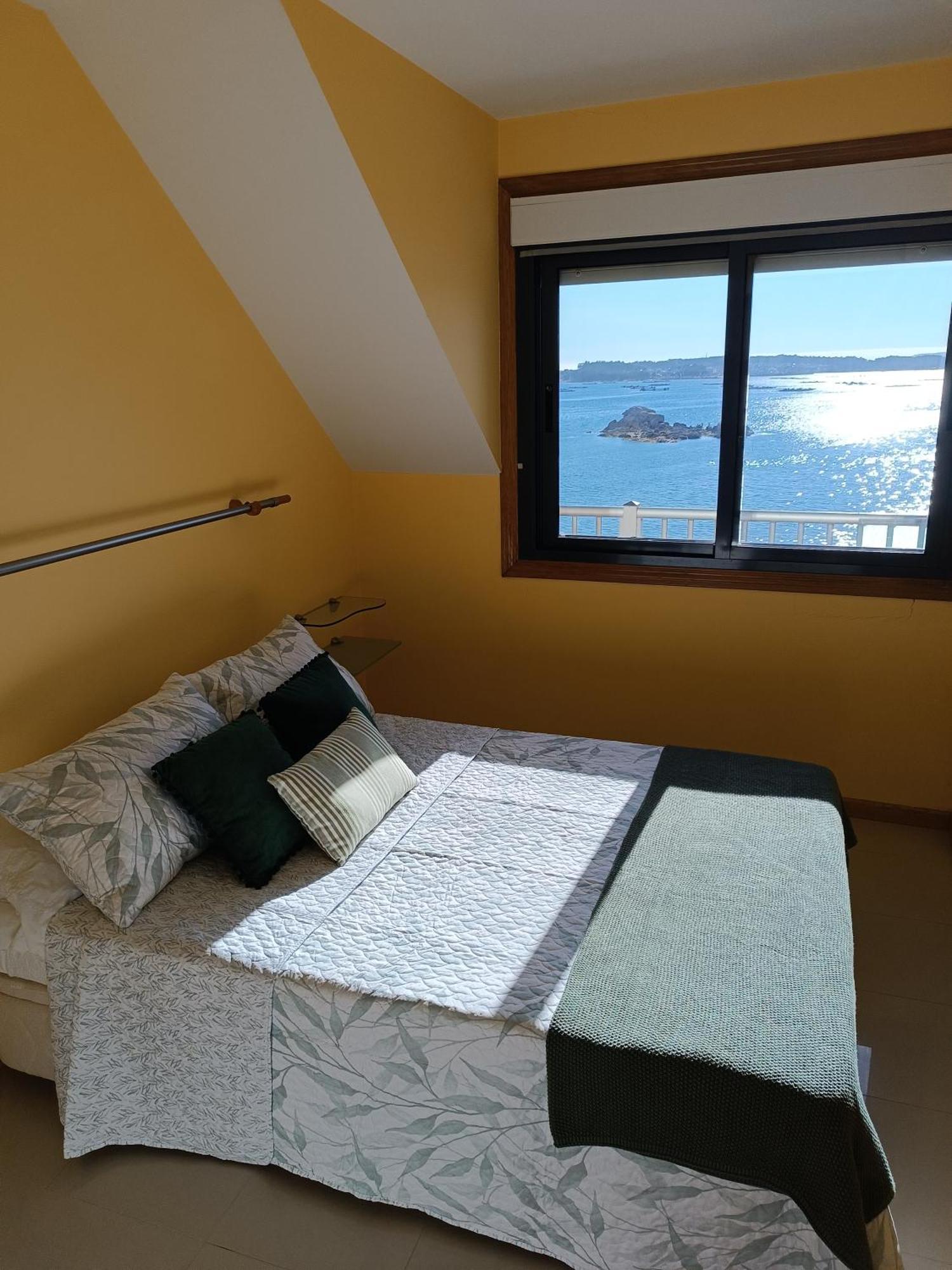דירות וילאנואבה דה ארוסה Mirador Mar De Castelao, 1ª Linea De Playa Urbana מראה חיצוני תמונה